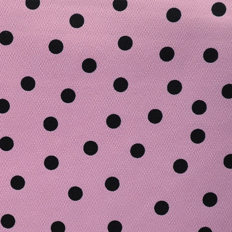 Crispy Milano Dot 7 mm Pink Black - Ribes y Casals