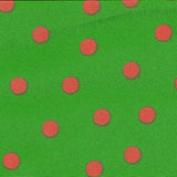 Crispy Milano Dot 7 mm Green Orange - Ribes y Casals