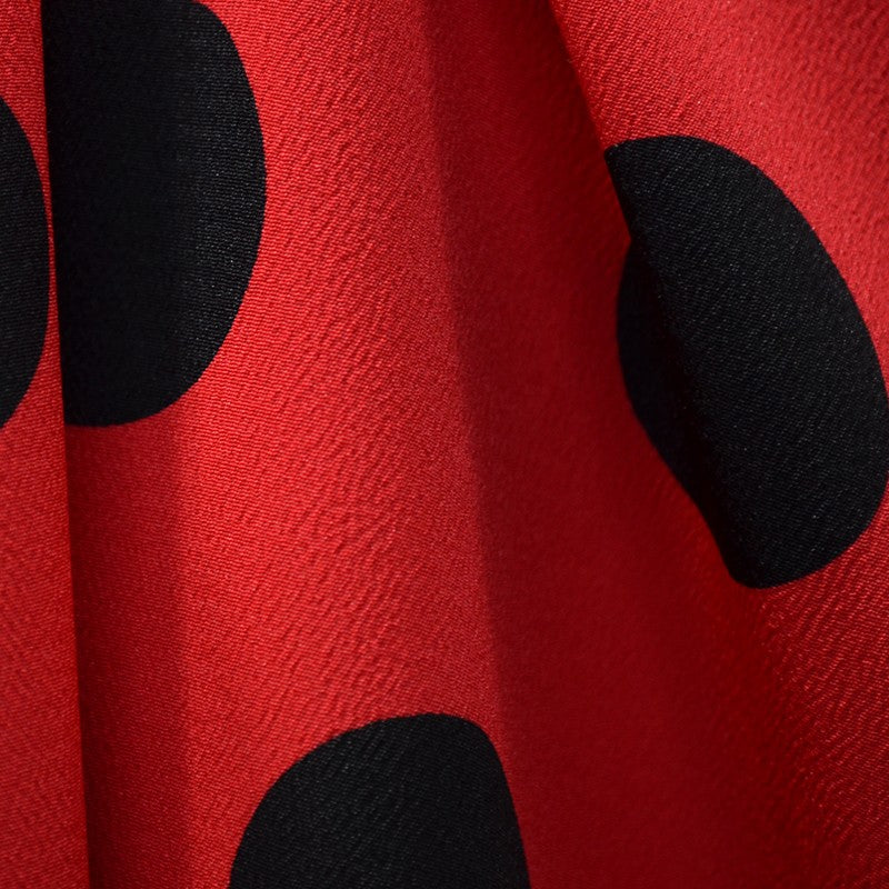 Crispy Milano Dot 70 mm Red Black - Ribes y Casals