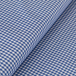 Gingham Check Fabric Electric Blue 3mm - Ribes y Casals