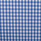 Gingham Check Fabric Electric Blue 3mm - Ribes y Casals