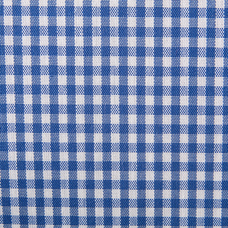 Gingham Check Fabric Electric Blue 3mm - Ribes y Casals