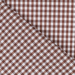 Gingham Square Brown 5mm - Ribes y Casals