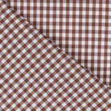 Gingham Square Brown 5mm - Ribes y Casals