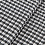 Gingham Square Black 9mm - Ribes y Casals