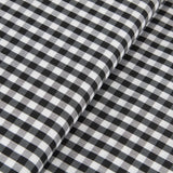 Gingham Square Black 9mm - Ribes y Casals