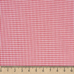 Poplin Shirt Gingham Red 3mm - Ribes y Casals