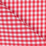 Gingham Check Red 7mm - Ribes y Casals
