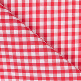 Gingham Check Red 7mm - Ribes y Casals