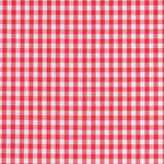 Gingham Check Red 7mm - Ribes y Casals
