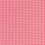 Gingham Check Red 7mm - Ribes y Casals