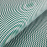 Poplin Shirt Gingham Green 3mm - Ribes y Casals