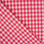 Gingham Square Red 5mm - Ribes y Casals