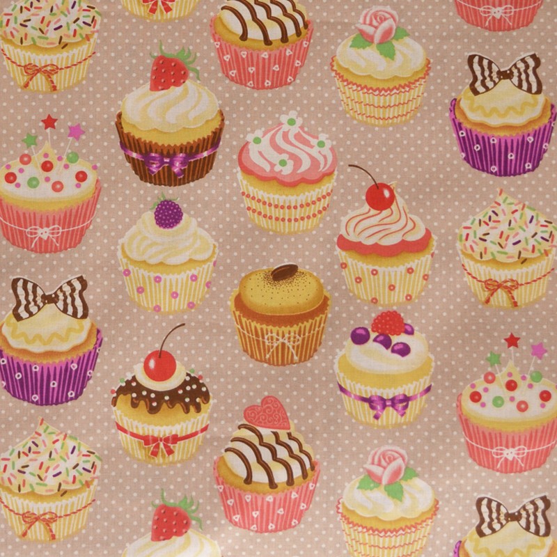 Cotton Cupcakes Ground Brown - Ribes y Casals