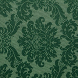 Bottle Green Damask Fabric - Ribes y Casals