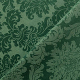 Bottle Green Damask Fabric - Ribes y Casals