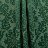 Bottle Green Damask Fabric - Ribes y Casals