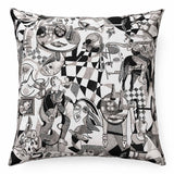 Monochrome Abstract Art Tapestry - Ribes y Casals