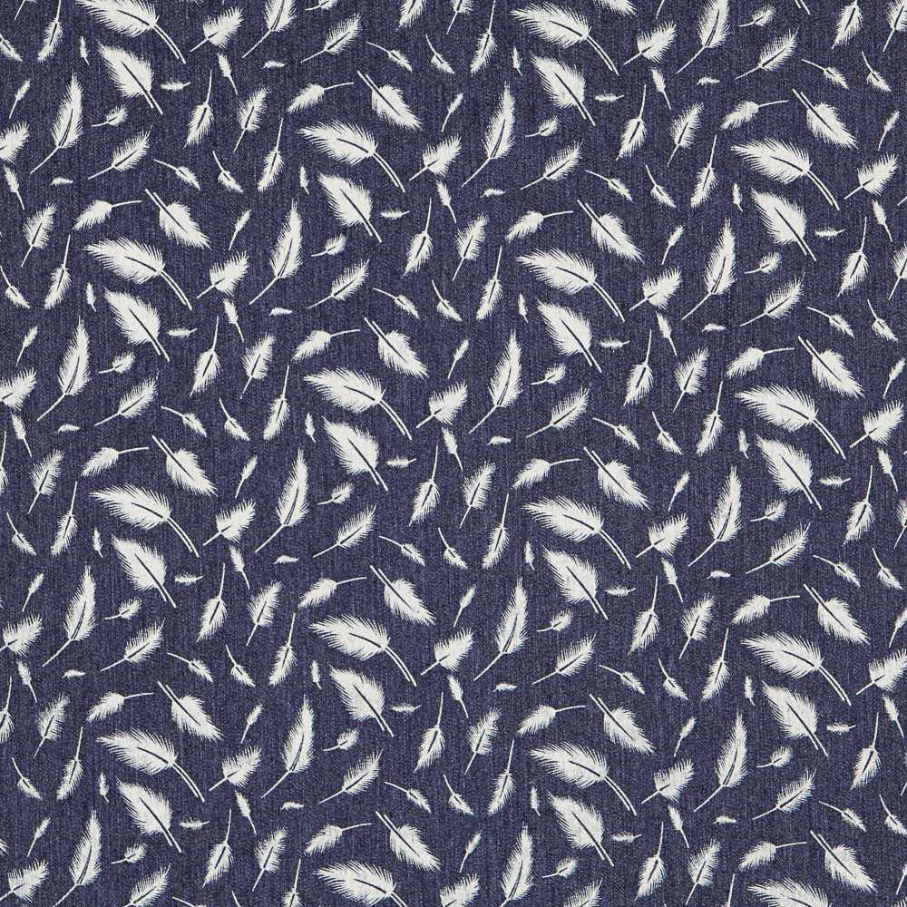 Stretch Jean Dark Blue with Feathers - Ribes y Casals