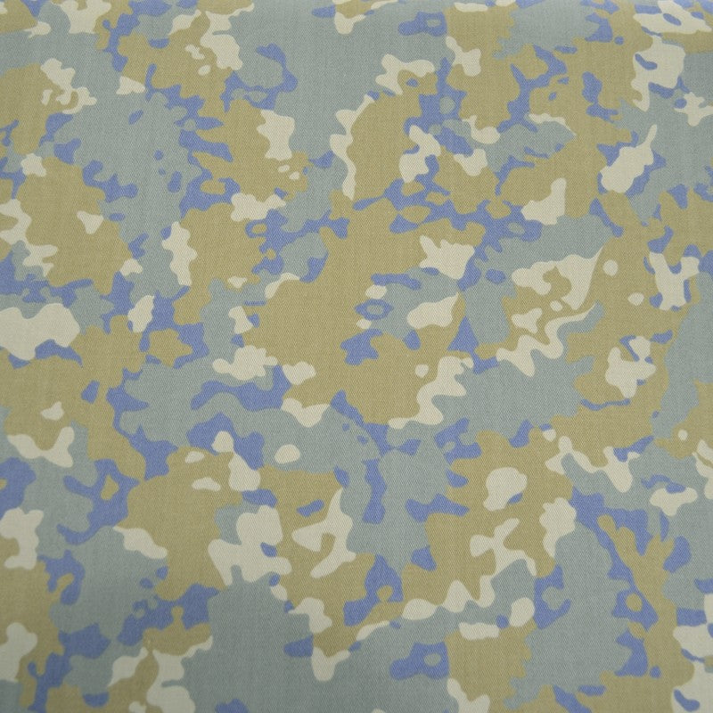 Printed Denim Military Camel - Ribes y Casals