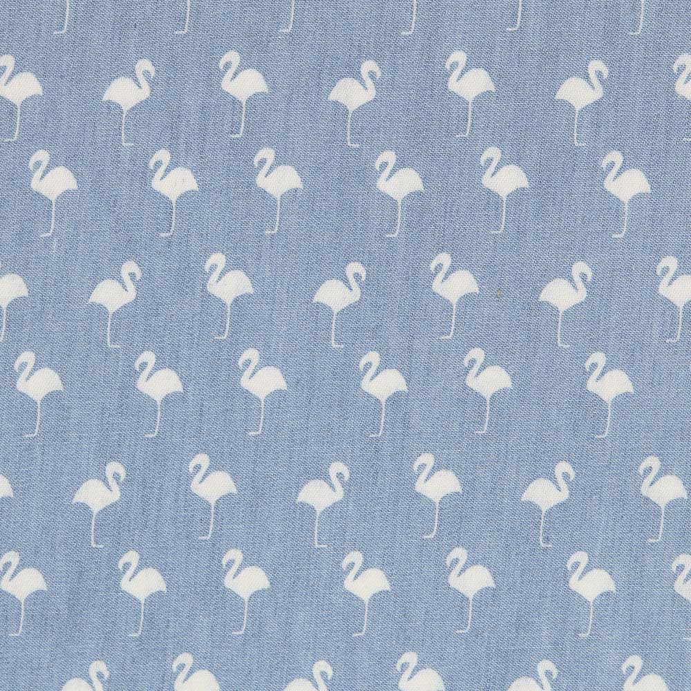 Denim Summer Flamingo Jean - Ribes y Casals
