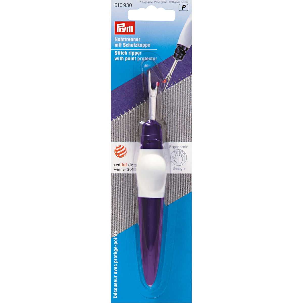 Prym - Seam ripper L Ergonomic - Ribes y Casals