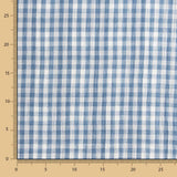 Indigo Blue Reversible Double Gauze - Ribes y Casals