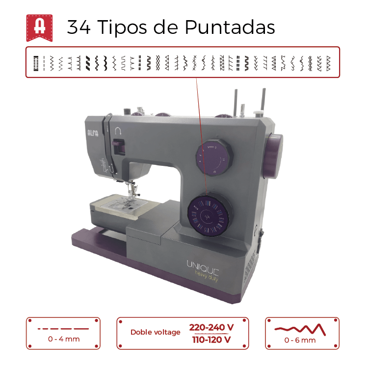 Alfa Unique Sewing Machine - Ribes y Casals