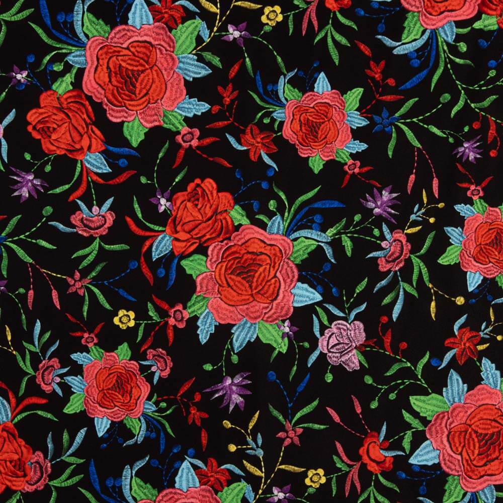 Black Manila Stretch Trench Coat - Ribes y Casals