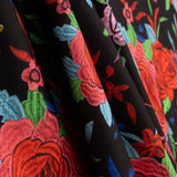 Black Manila Stretch Trench Coat - Ribes y Casals