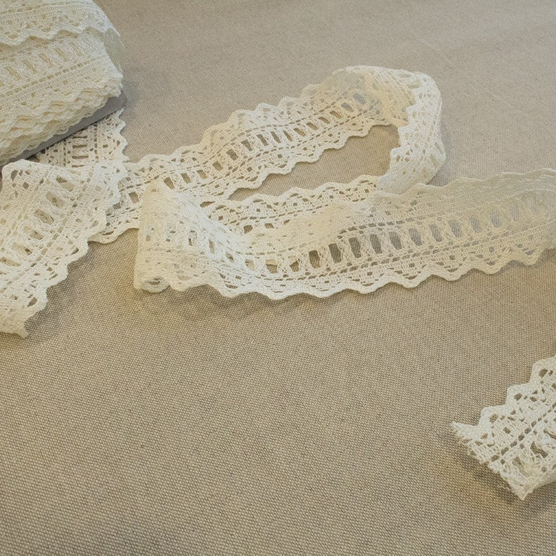 Lace Trimmings Ecru 55mm - Ribes y Casals