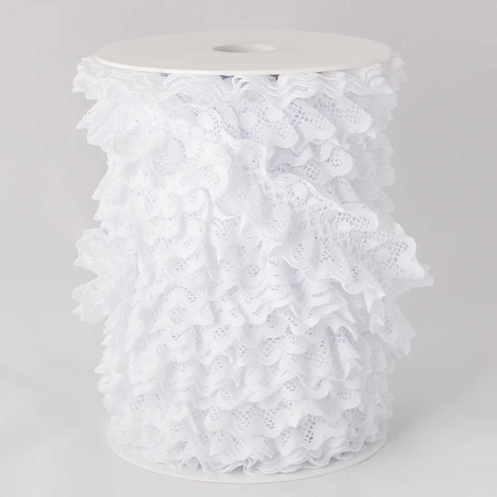 Lace Trimmings Nylon White 30mm - Ribes y Casals