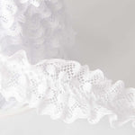 Lace Trimmings Nylon White 30mm - Ribes y Casals