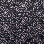 Guipure Lace Branchs Black - Ribes y Casals