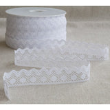 Lace Nylon White 20mm - Ribes y Casals