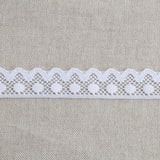 Lace Nylon White 20mm - Ribes y Casals