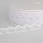 Nylon Lace White 10mm - Ribes y Casals