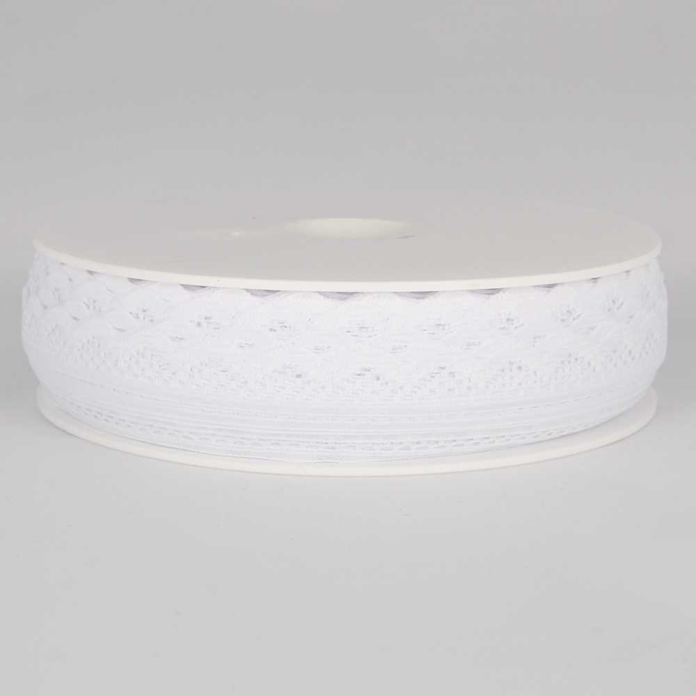 Nylon Lace White 10mm - Ribes y Casals