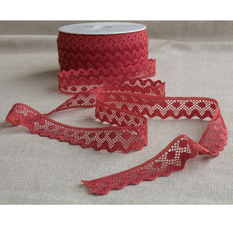 Lace Nylon Coral 20mm - Ribes y Casals