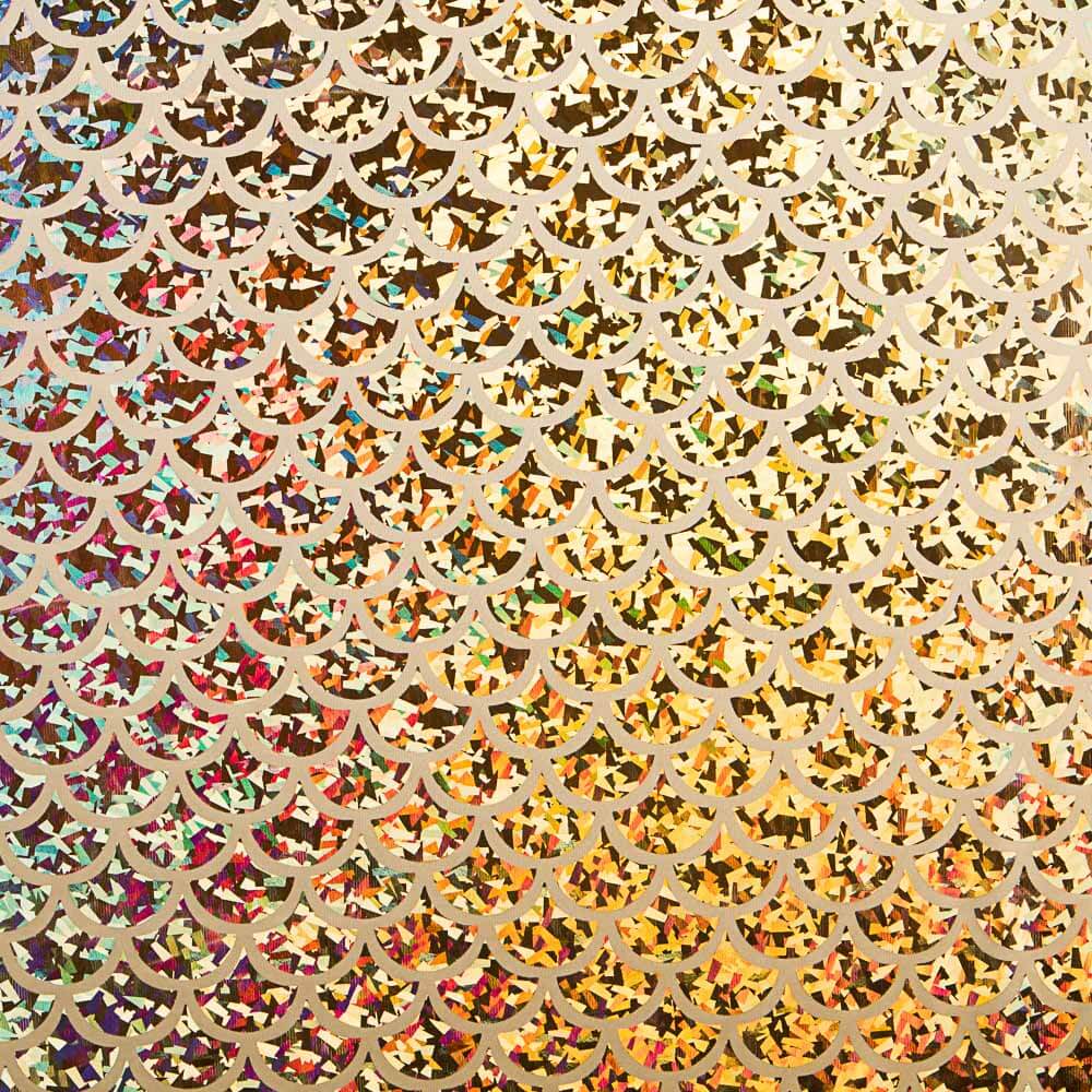 Foil Printed Hologram Gold - Ribes y Casals