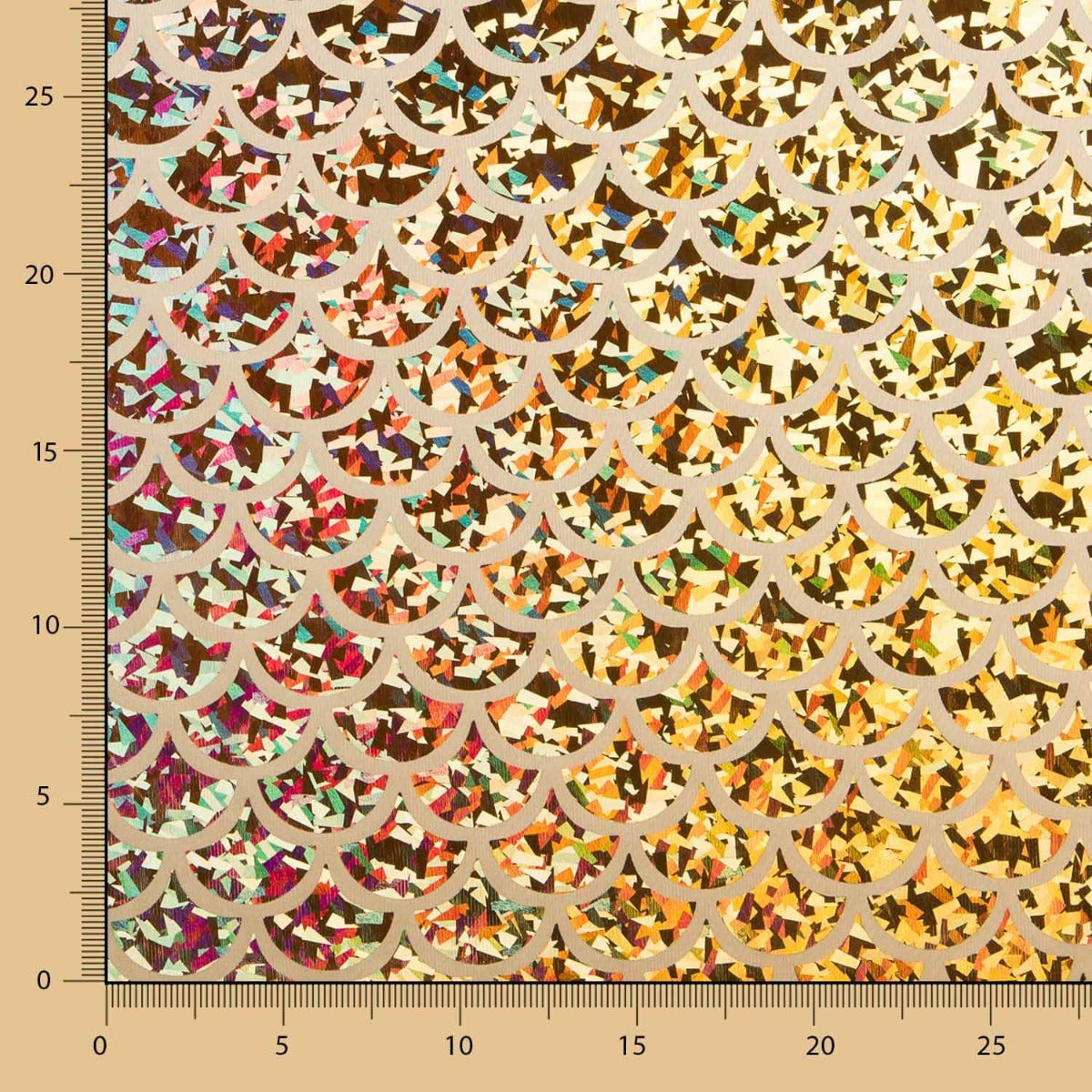 Foil Printed Hologram Gold - Ribes y Casals