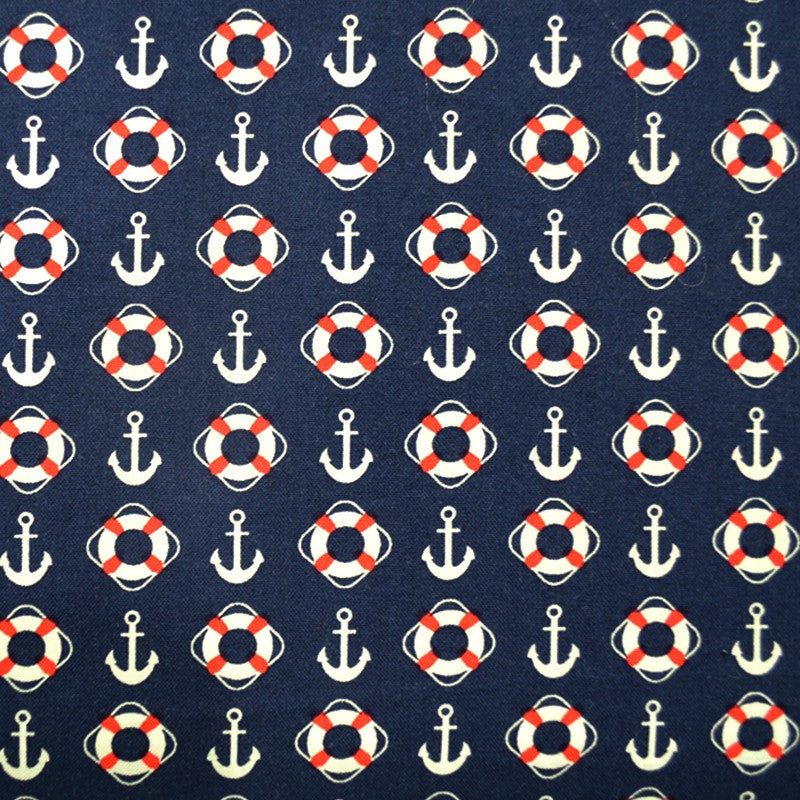 Printed Cotton Sea Red - Ribes y Casals