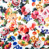 Burlington Floral Stretch Fabric - Ribes y Casals