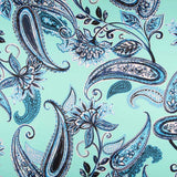 Burlington Stretch Maxi Paisley Aqua - Ribes y Casals