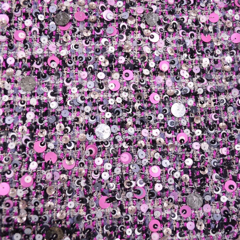 Fantasy Chanel Pink Sequin - Ribes y Casals