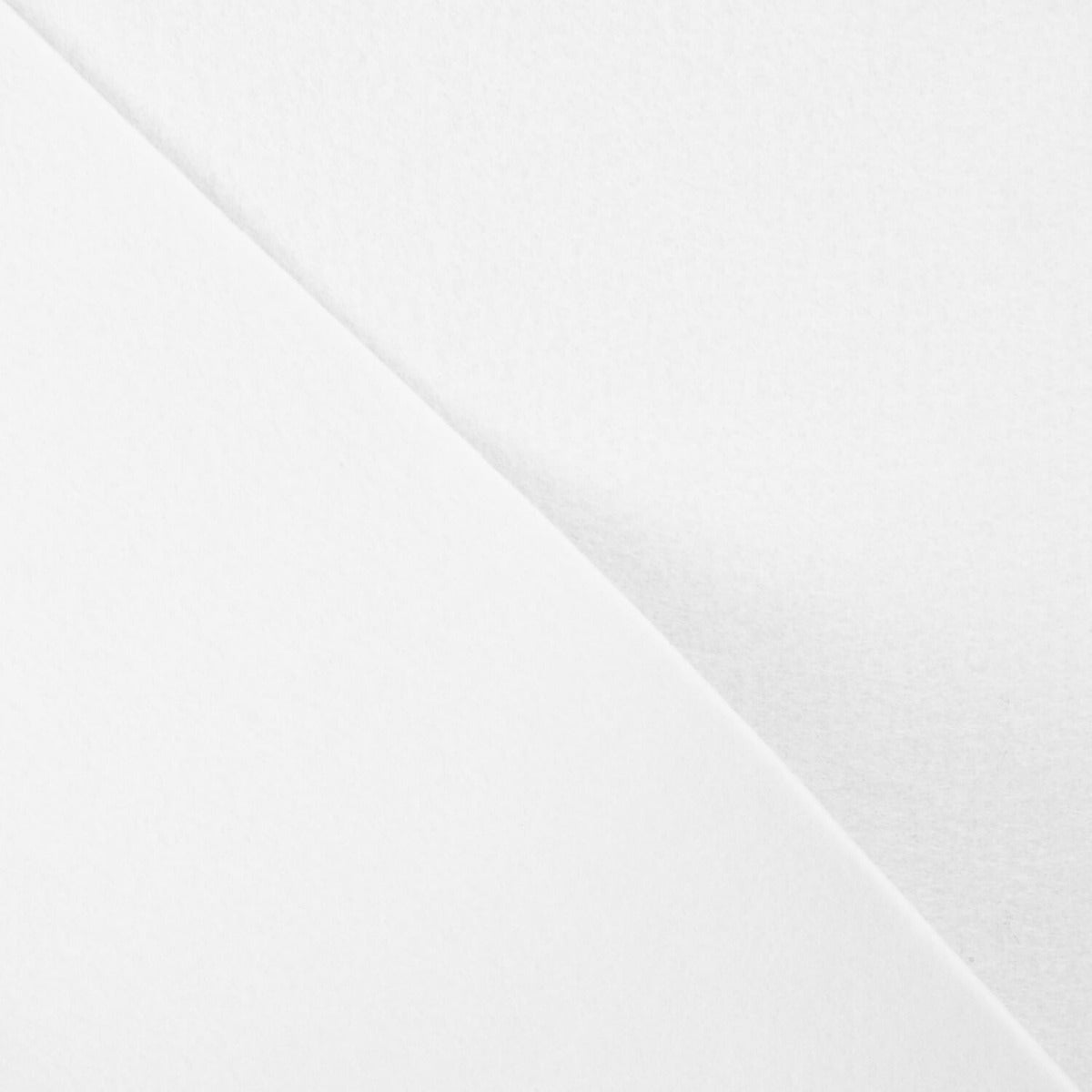 Plain Felt 3 mm White - Ribes y Casals