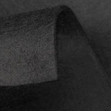 Plain Felt 3 mm Black - Ribes y Casals