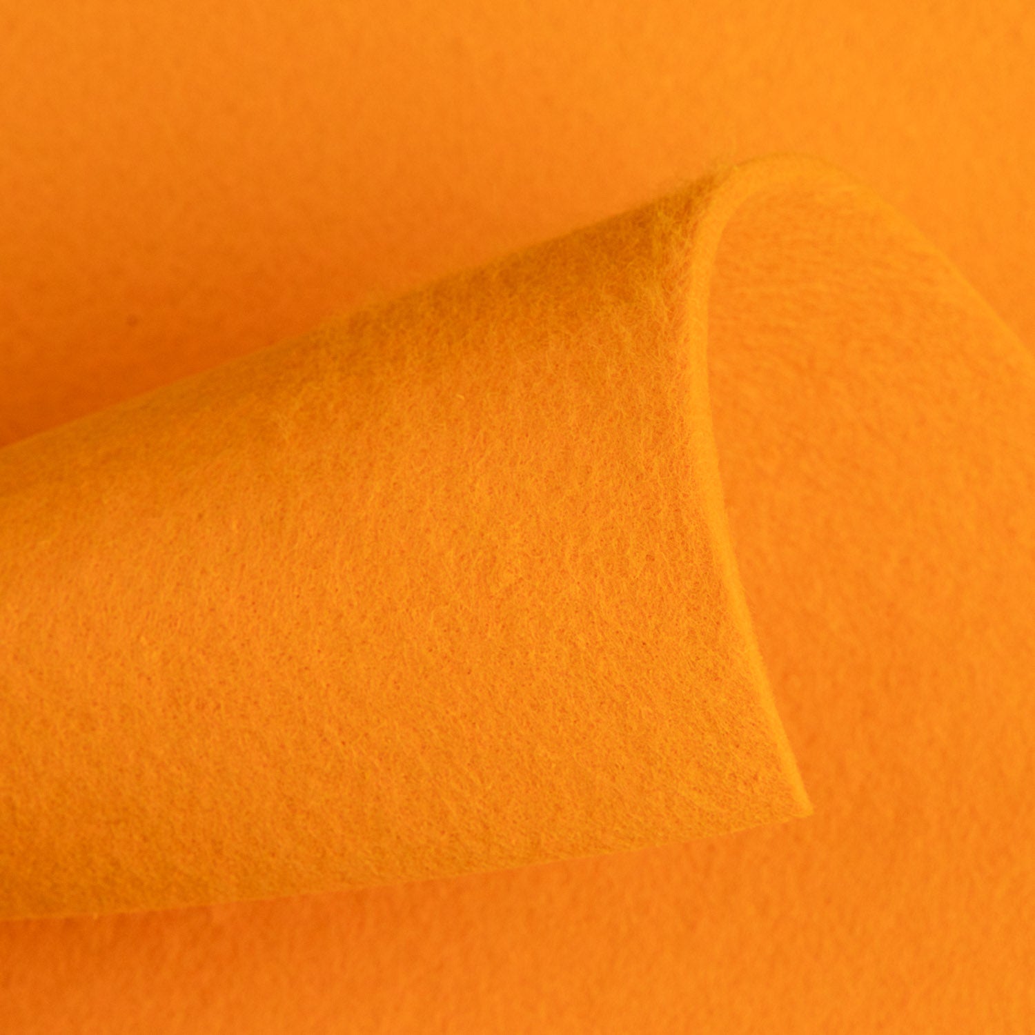 Plain Orange Felt 3mm - 500g - Ribes y Casals