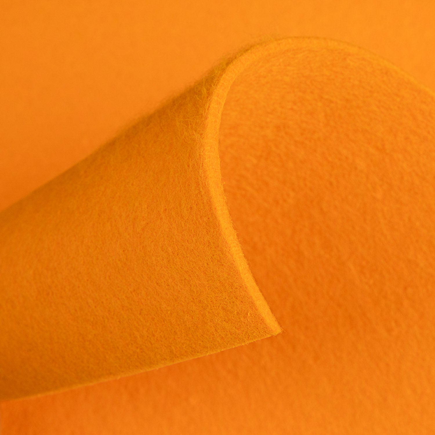 Plain Orange Felt 3mm - 500g - Ribes y Casals