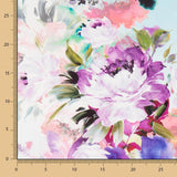 Fama Strech Flor Primavera Azul Cielo - Ribes y Casals